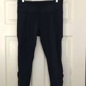 Navy Athleta leggings